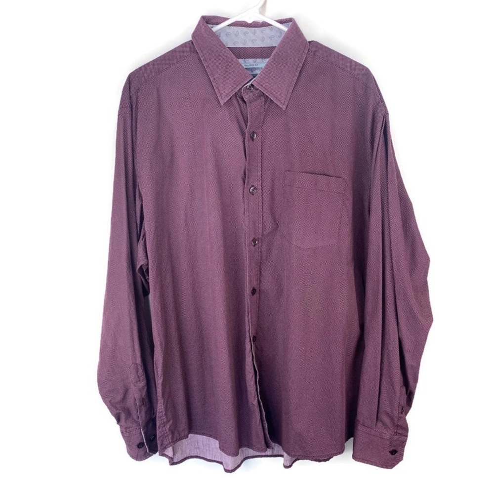 Men’s Johnston & Murphy Tailored Fit Long Sleeve XL Shirt